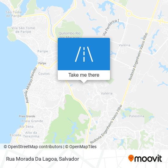 Rua Morada Da Lagoa map