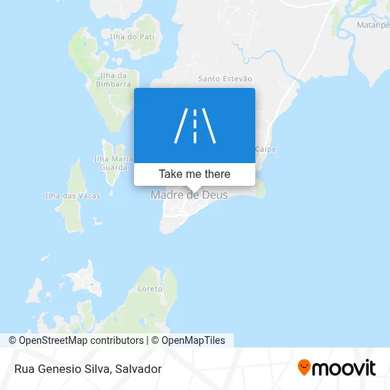 Rua Genesio Silva map