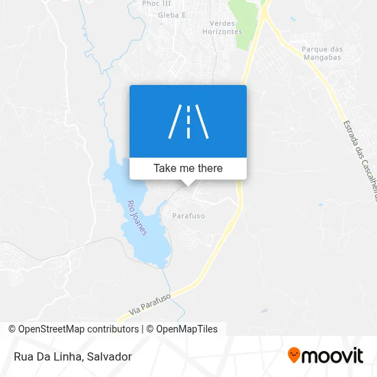 Rua Da Linha map
