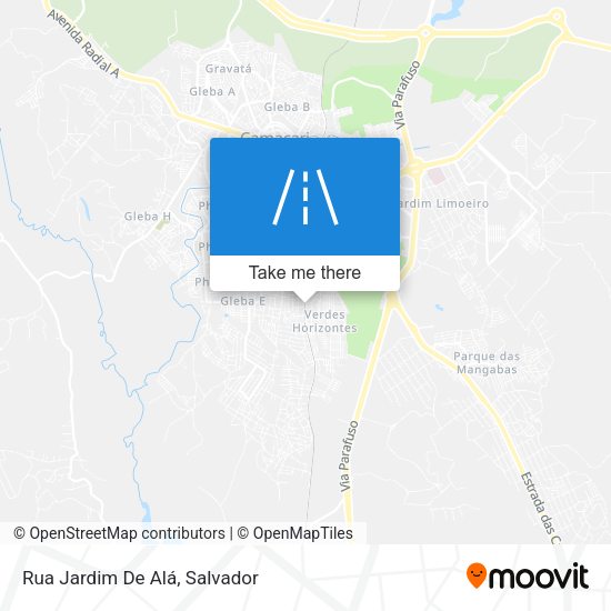 Rua Jardim De Alá map