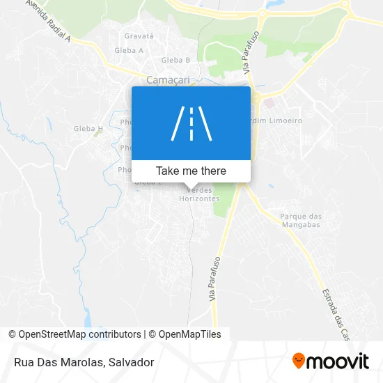 Rua Das Marolas map