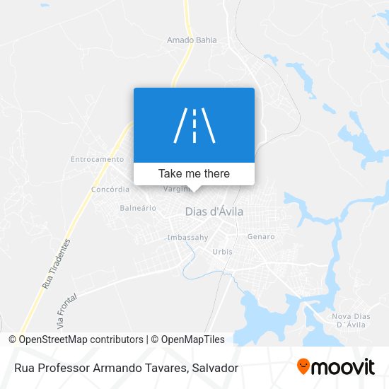 Rua Professor Armando Tavares map
