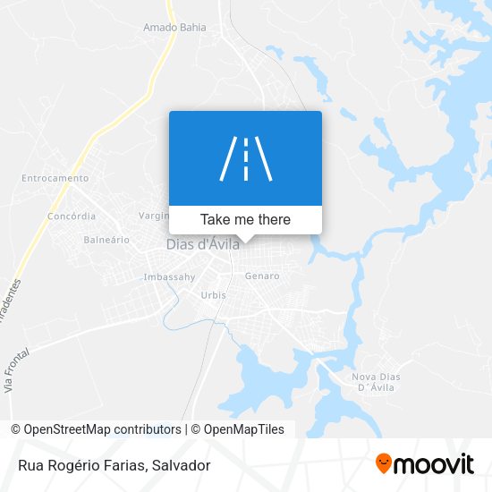 Rua Rogério Farias map