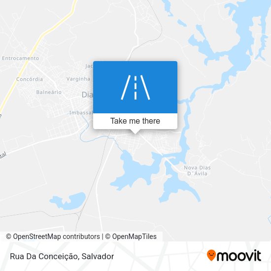 Rua Da Conceição map