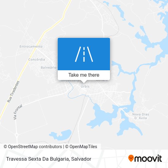 Travessa Sexta Da Bulgaria map