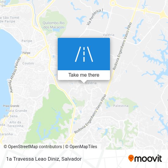 1a Travessa Leao Diniz map