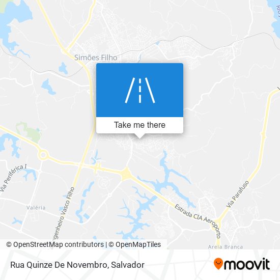 Mapa Rua Quinze De Novembro