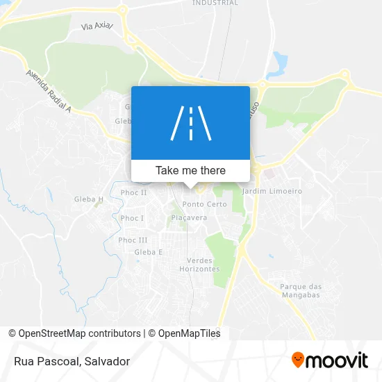 Rua Pascoal map