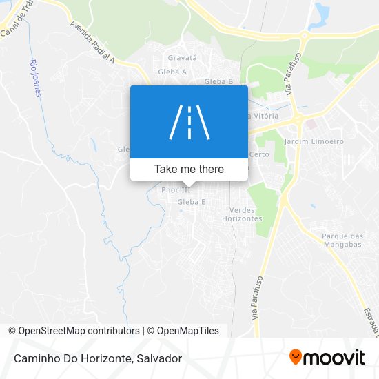 Caminho Do Horizonte map