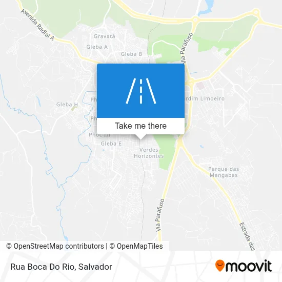 Rua Boca Do Rio map