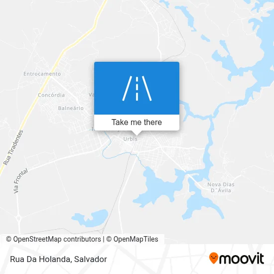 Rua Da Holanda map