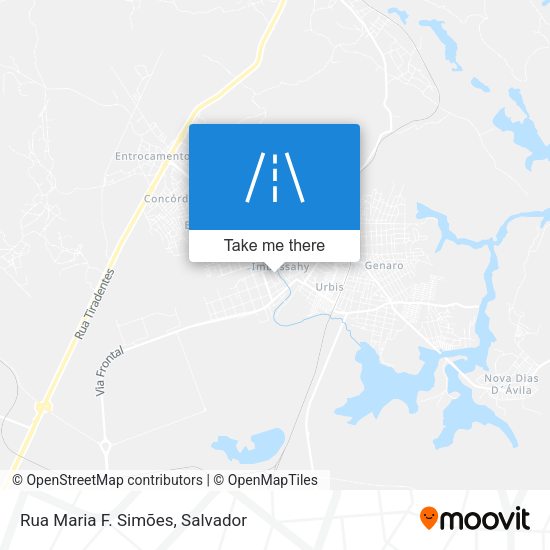 Rua Maria F. Simões map