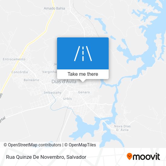 Rua Quinze De Novembro map