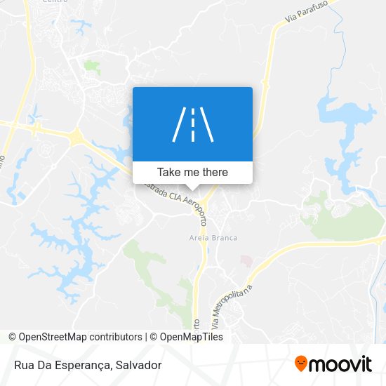 Rua Da Esperança map