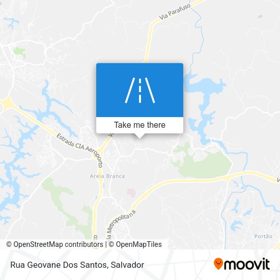 Rua Geovane Dos Santos map