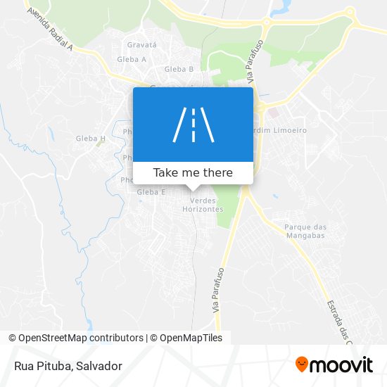 Mapa Rua Pituba