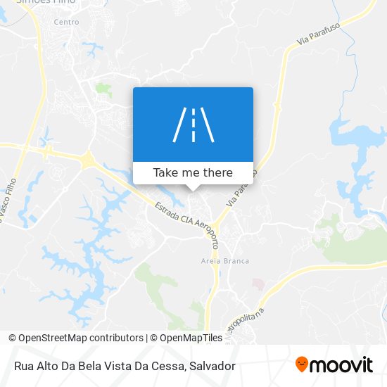 Rua Alto Da Bela Vista Da Cessa map