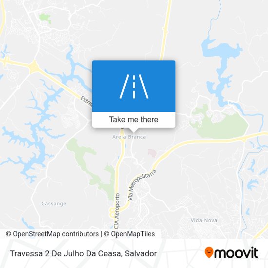 Travessa 2 De Julho Da Ceasa map