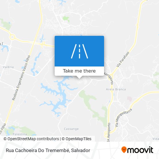 Rua Cachoeira Do Tremembé map