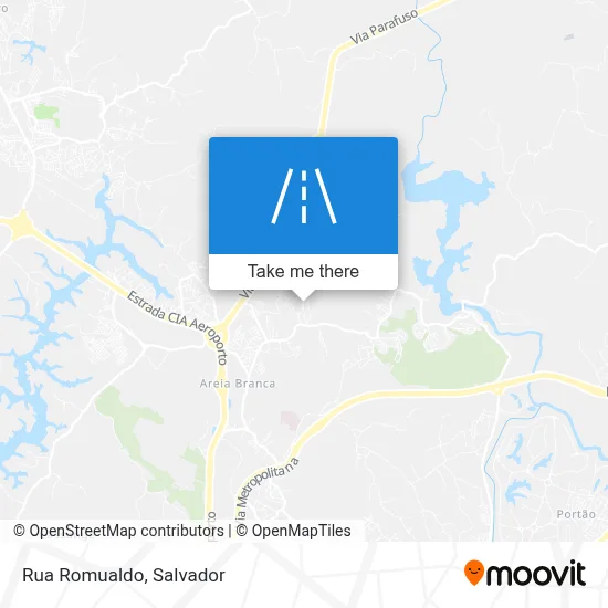 Rua Romualdo map
