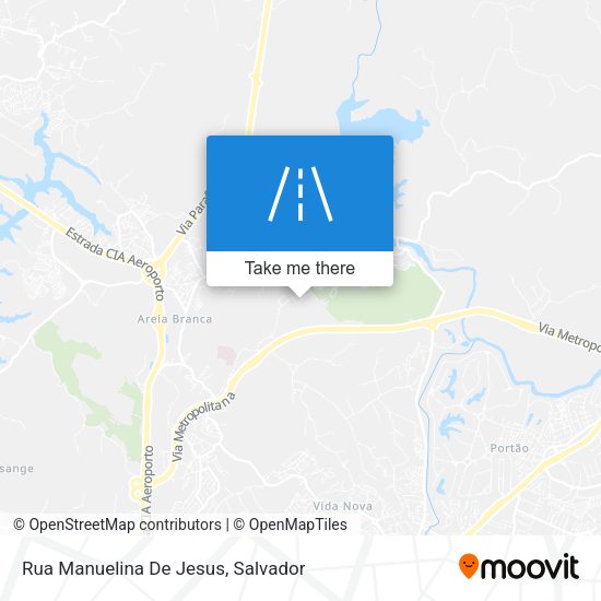 Rua Manuelina De Jesus map