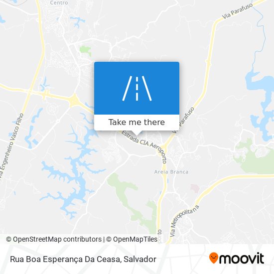 Rua Boa Esperança Da Ceasa map