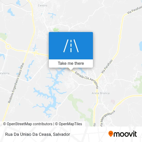 Rua Da Uniao Da Ceasa map