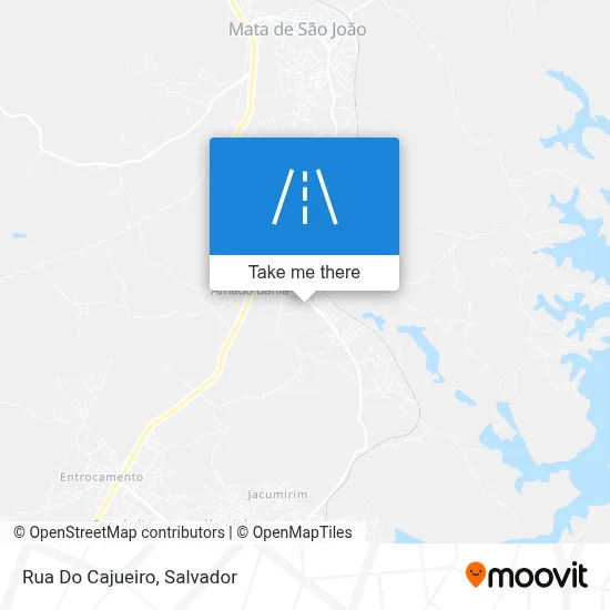 Rua Do Cajueiro map