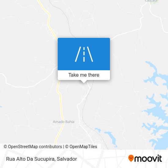 Rua Alto Da Sucupira map