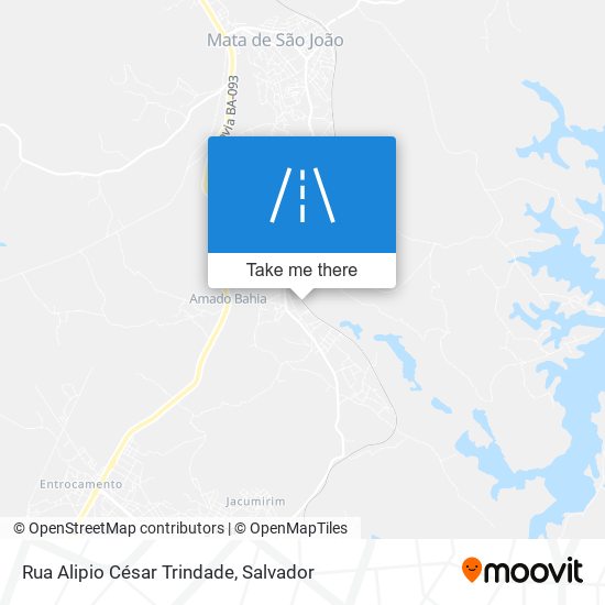 Rua Alipio César Trindade map