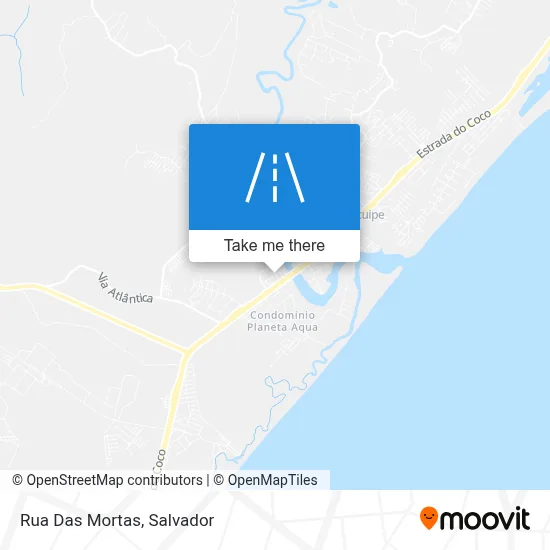 Rua Das Mortas map