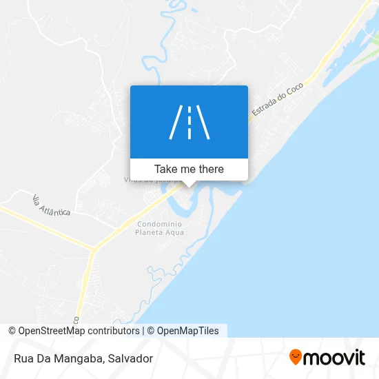 Rua Da Mangaba map