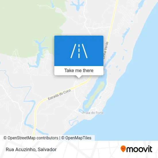 Rua Acuzinho map