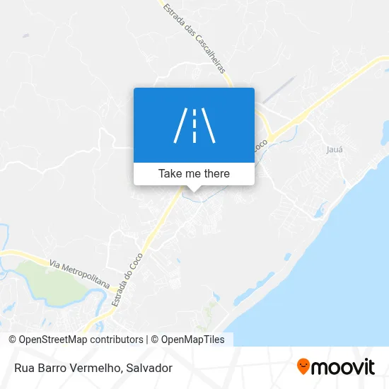 Rua Barro Vermelho map