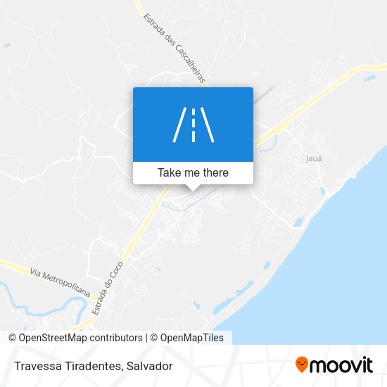 Travessa Tiradentes map