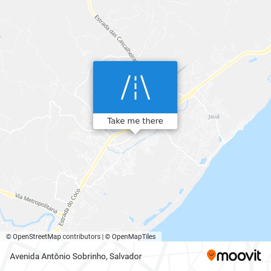 Avenida Antônio Sobrinho map