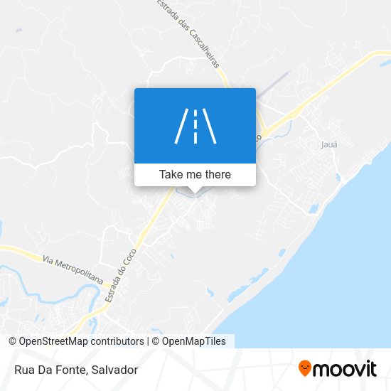 Rua Da Fonte map