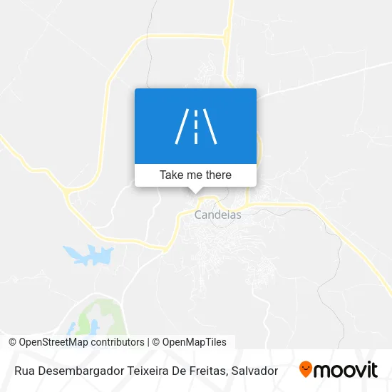 Rua Desembargador Teixeira De Freitas map