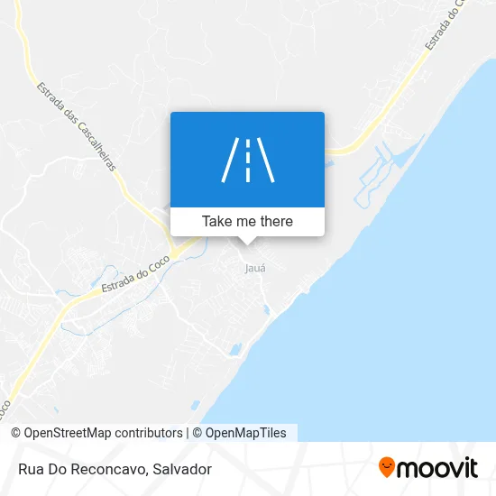 Rua Do Reconcavo map