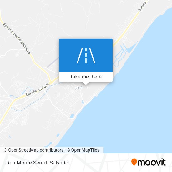 Rua Monte Serrat map