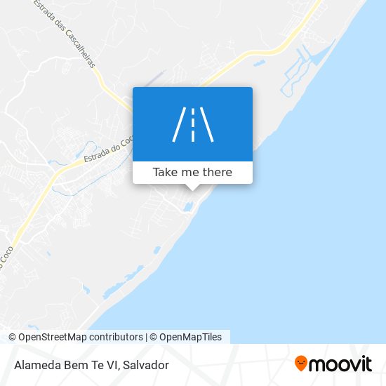 Mapa Alameda Bem Te VI