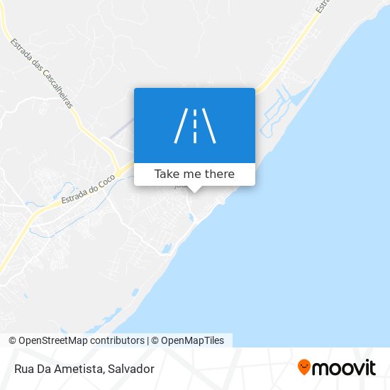 Rua Da Ametista map