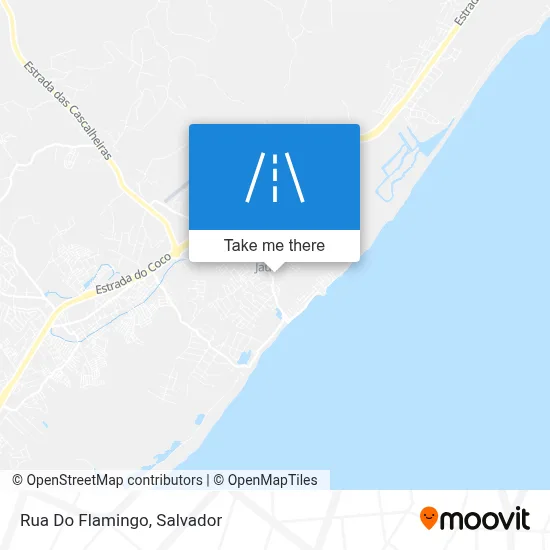 Rua Do Flamingo map