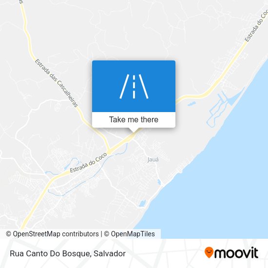 Rua Canto Do Bosque map