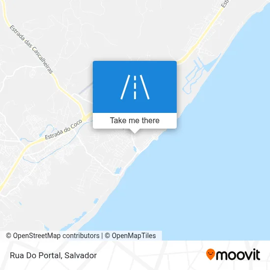 Rua Do Portal map