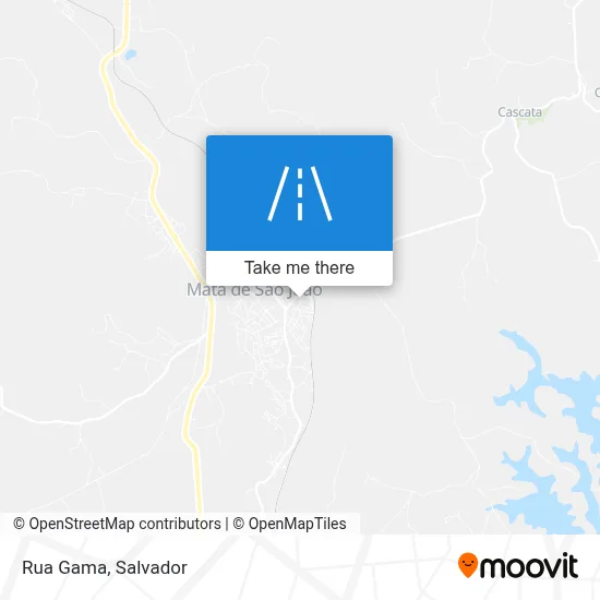 Rua Gama map