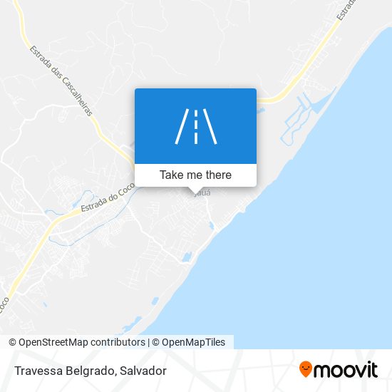 Travessa Belgrado map