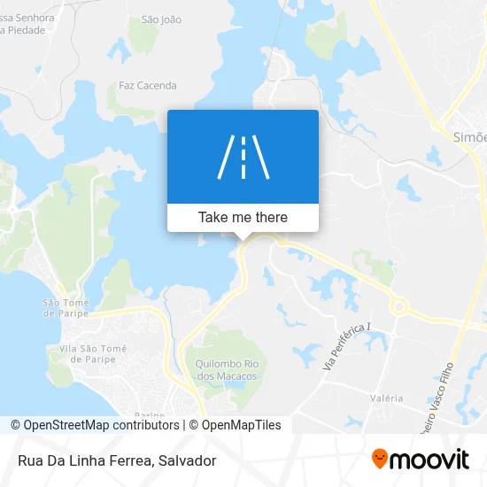 Rua Da Linha Ferrea map