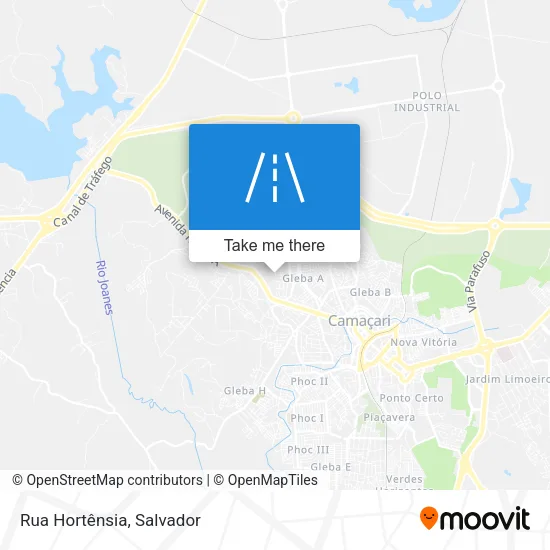 Rua Hortênsia map