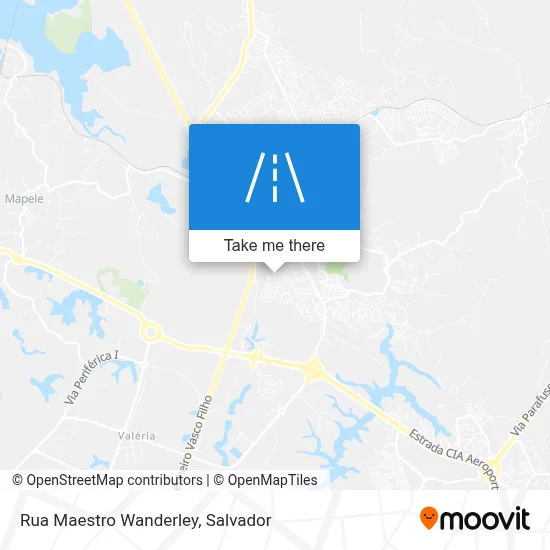 Rua Maestro Wanderley map